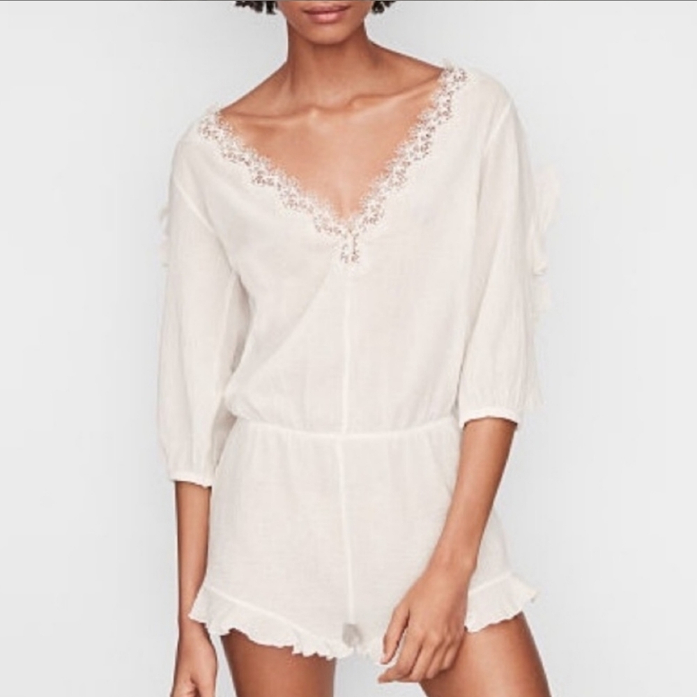 Victoria's Secret Dream Angels Cotton Romper
